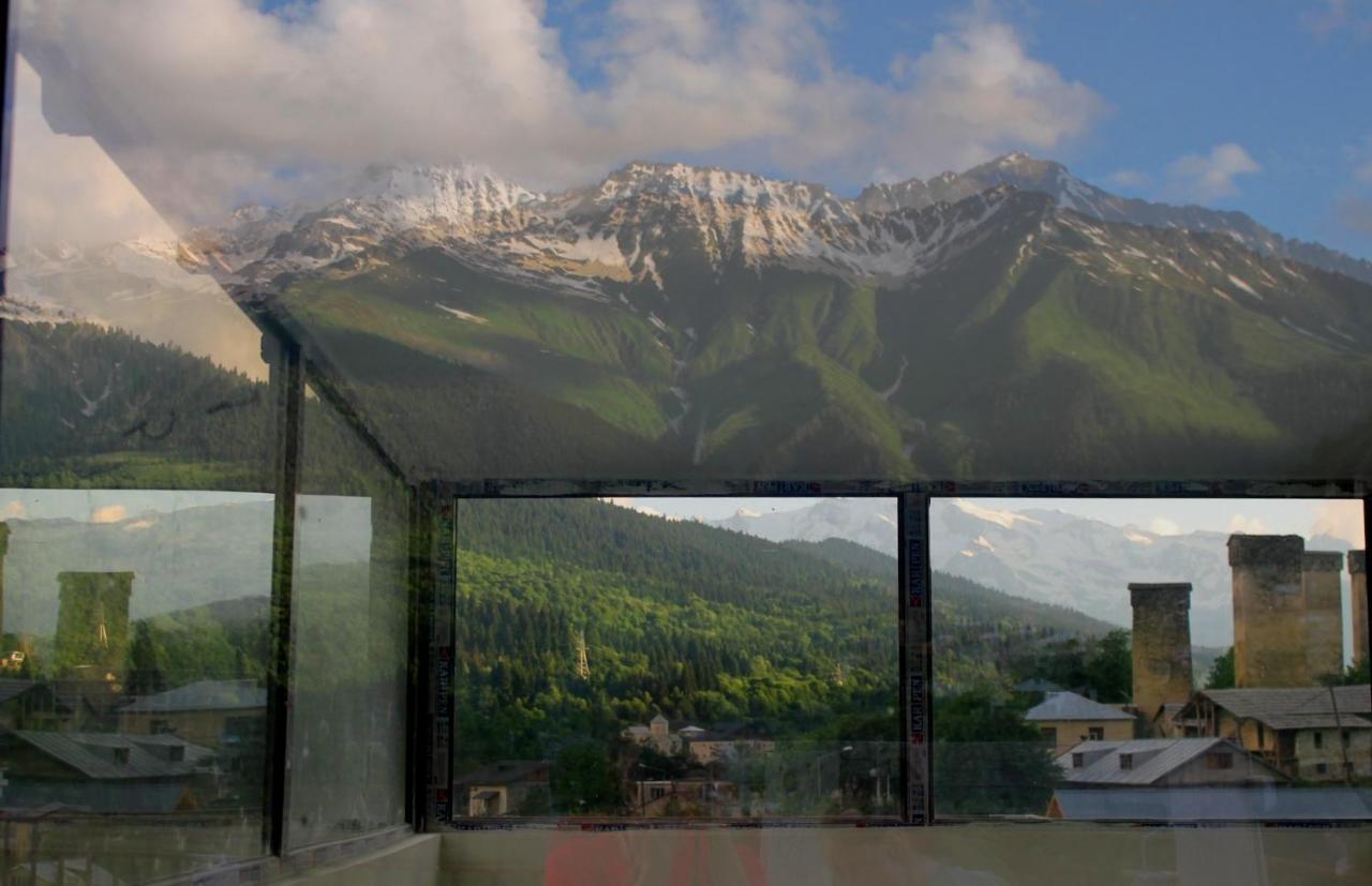 Hotel Marliza Mestia Bagian luar foto